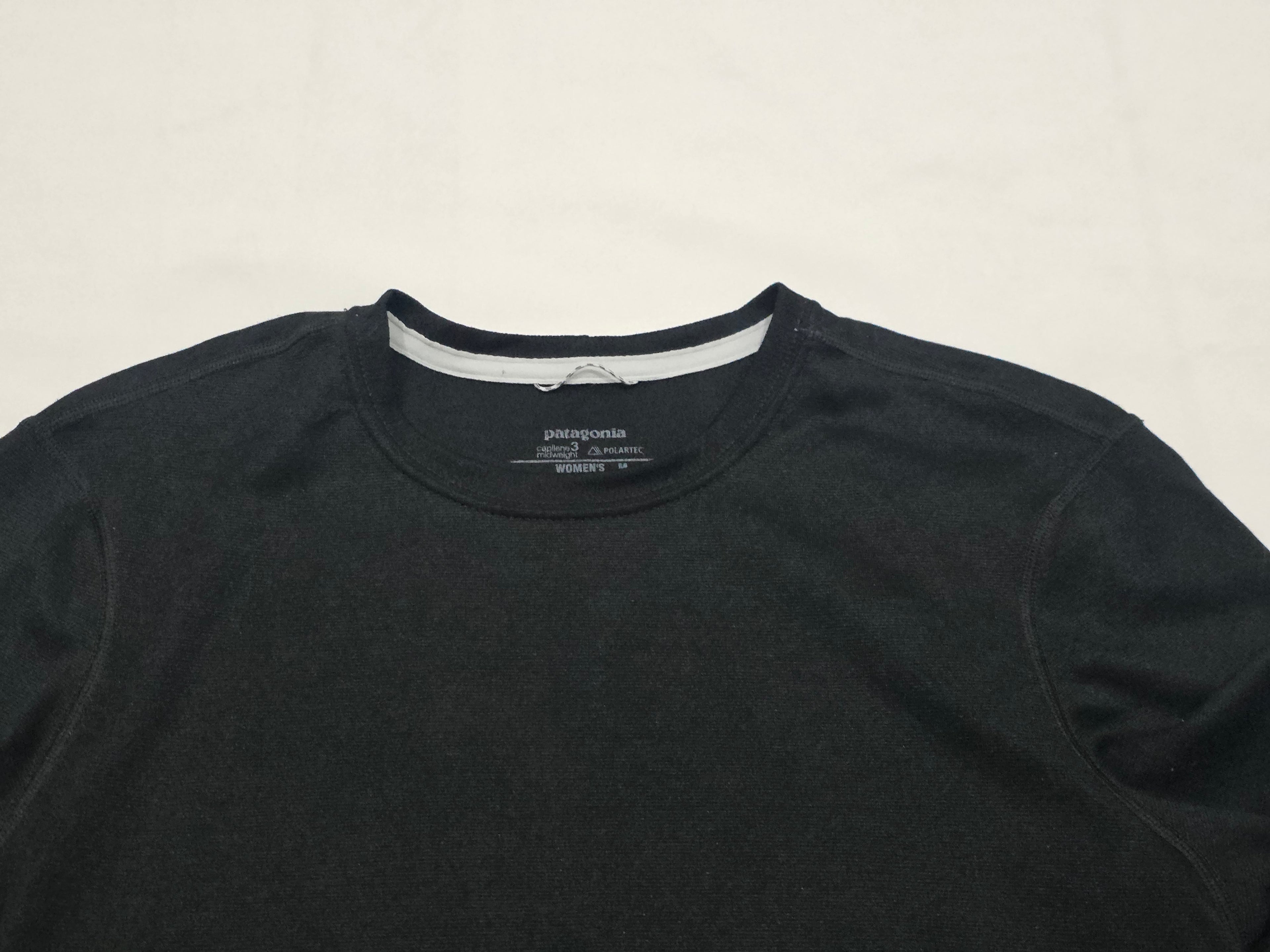 Playera Patagonia Capilene Polarte Color Negro Mujer Mediana