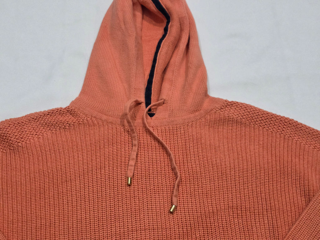 Sueter Con Gorro Ralph Lauren De Mujer Color Naranja Mediana