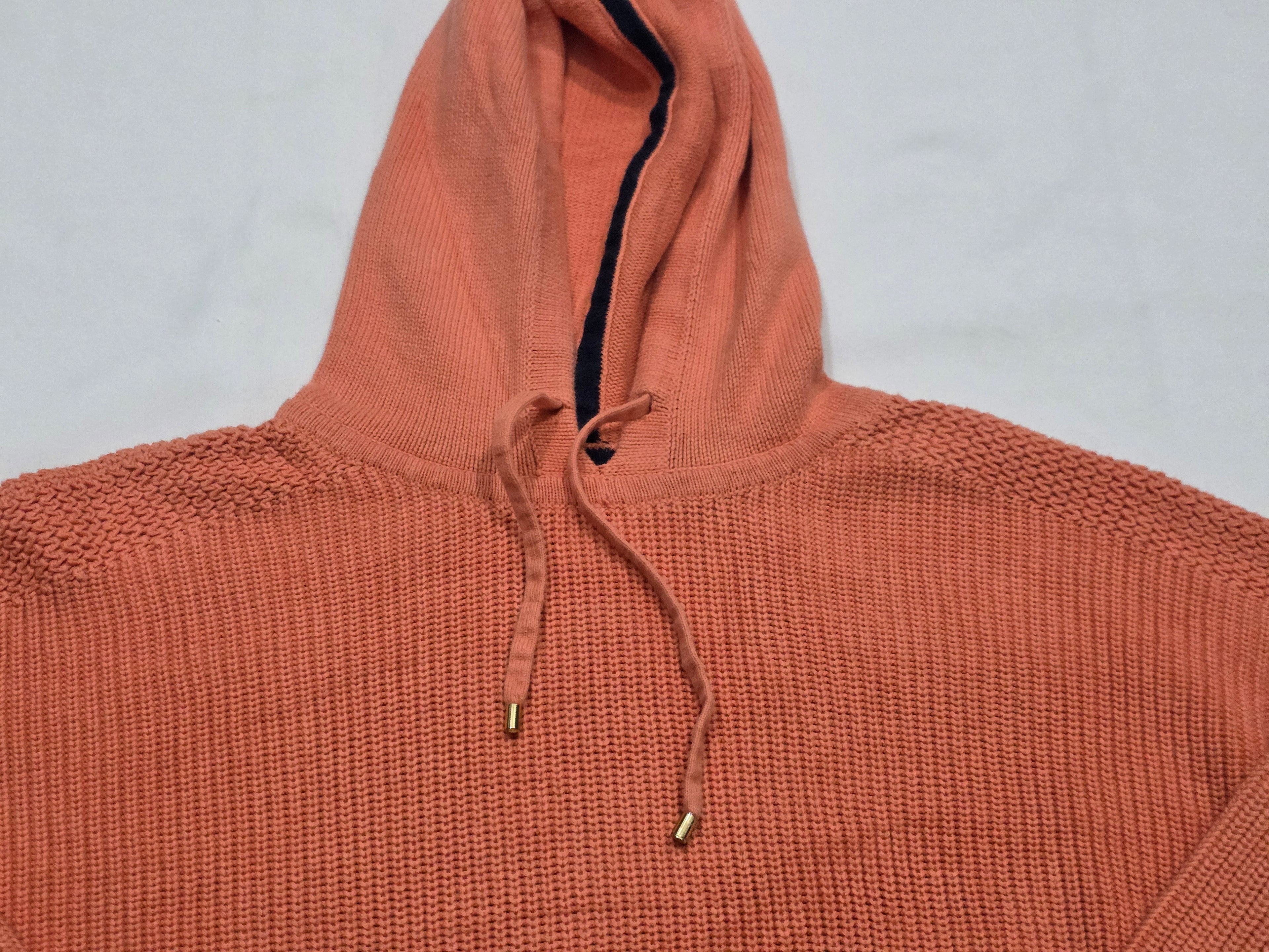 Sueter Con Gorro Ralph Lauren De Mujer Color Naranja Mediana