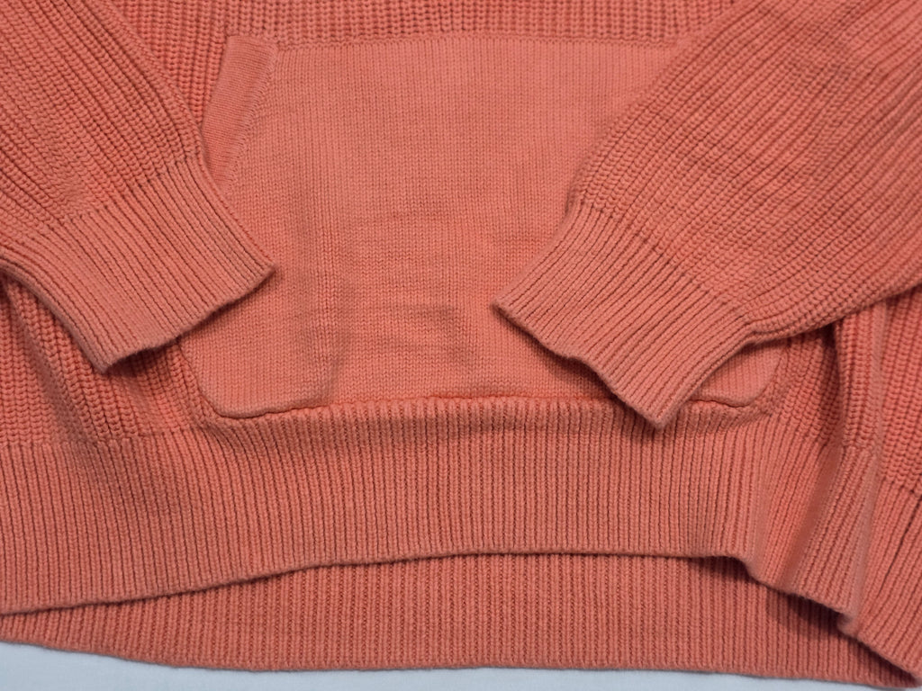 Sueter Con Gorro Ralph Lauren De Mujer Color Naranja Mediana