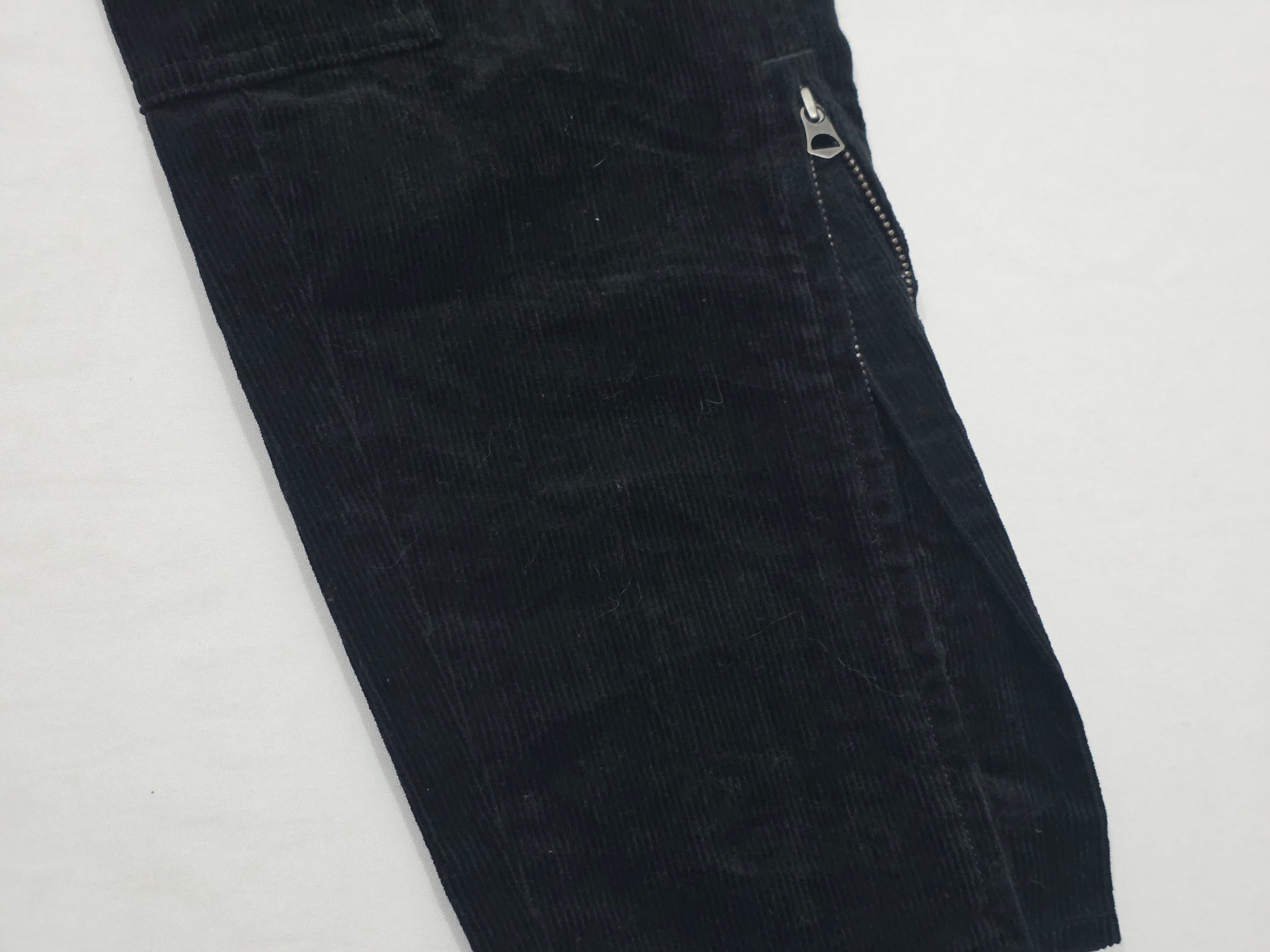 Pantalon De Equitación Ralph Lauren Sport Pana Color Negro