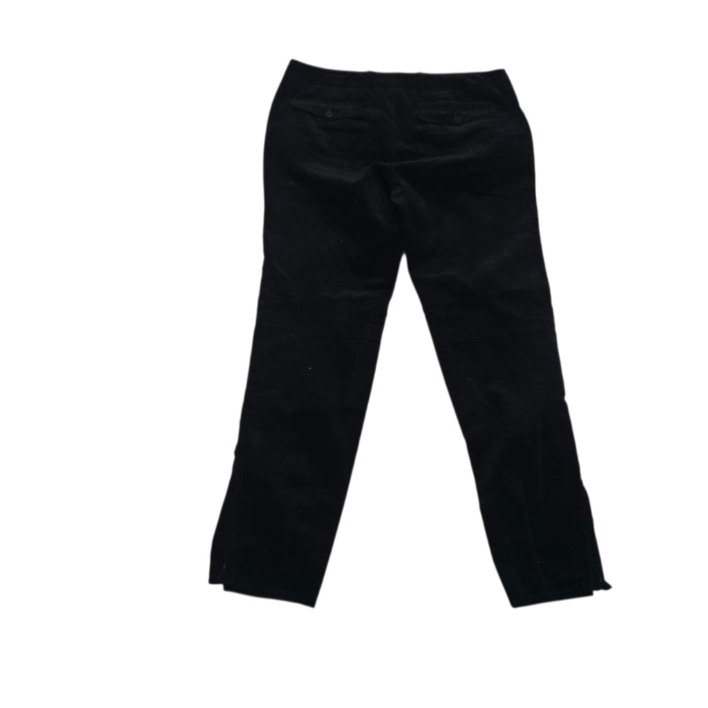 Pantalon De Equitación Ralph Lauren Sport Pana Color Negro