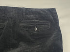 Pantalon De Equitación Ralph Lauren Sport Pana Color Negro