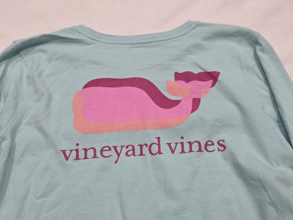 Playera Vineyard Vines Azul Claro De Mujer Talla Mediana
