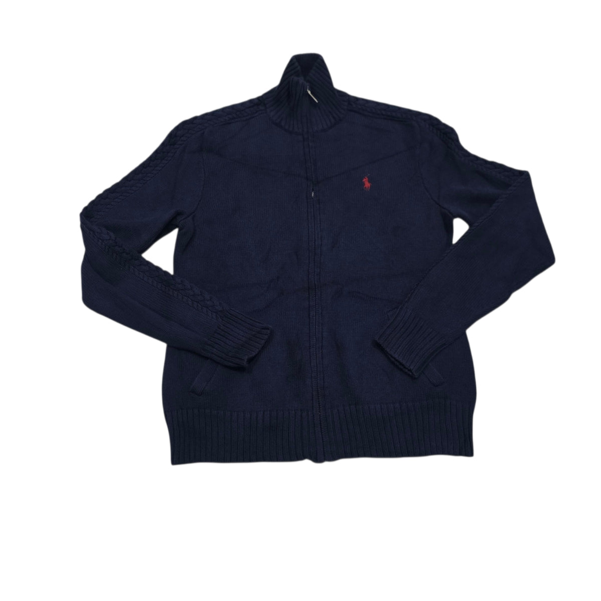 Sueter Ralph Lauren Sport De Mujer Azul Marino Poni Rojo