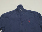 Sueter Ralph Lauren Sport De Mujer Azul Marino Poni Rojo