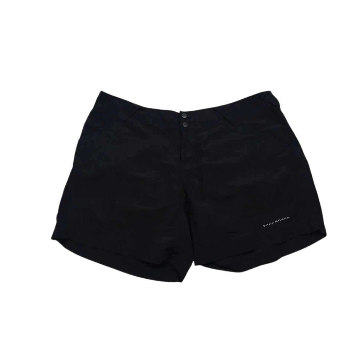 Short Columbia De Mujer Talla Grande Omnishade Color Negro
