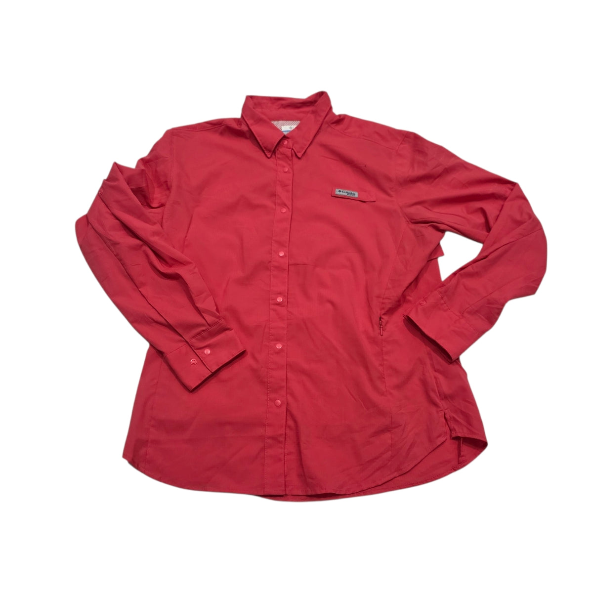 Camisa Columbia Pfg De Mujer Talla Grande Color Coral