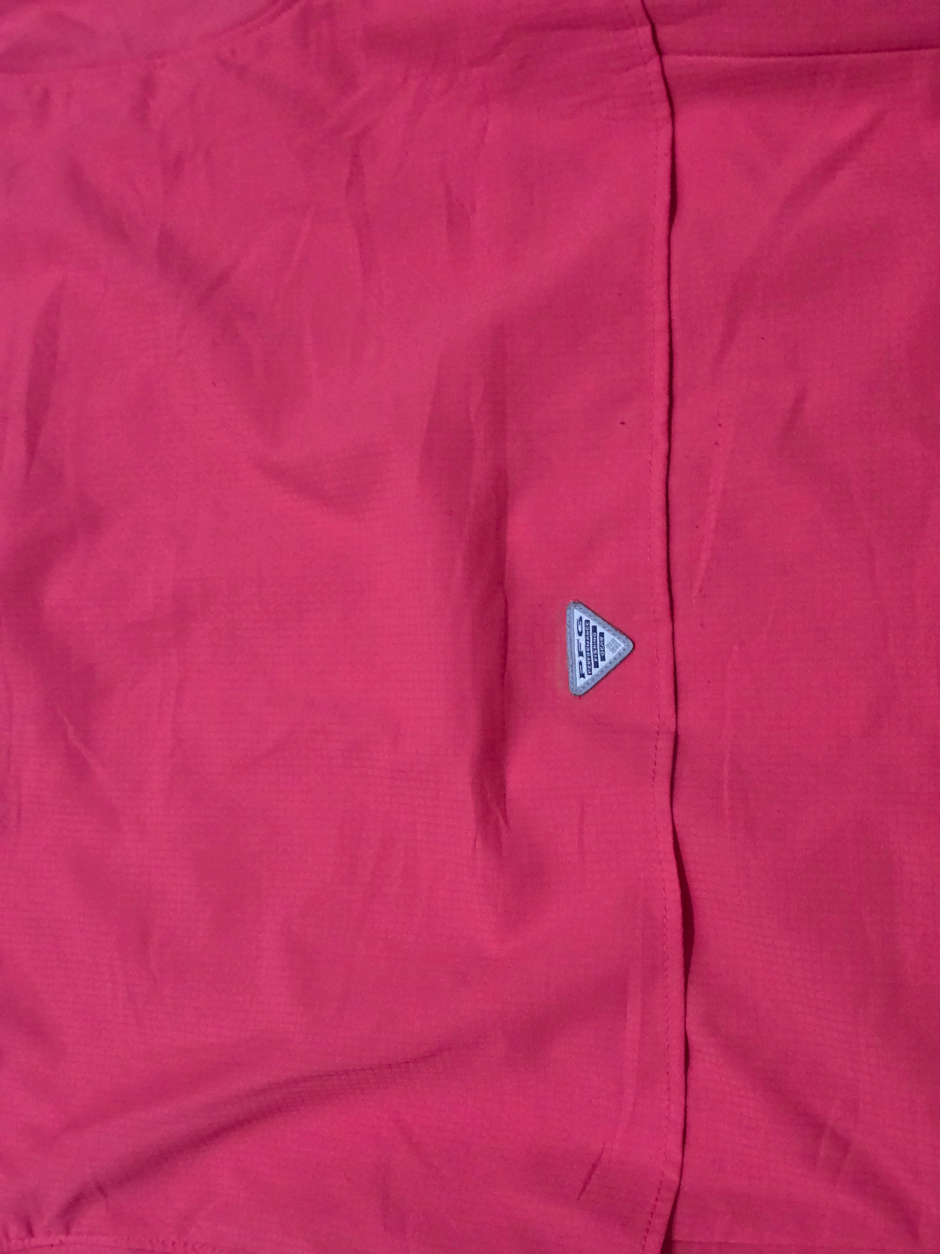 Camisa Columbia Pfg De Mujer Talla Grande Color Coral