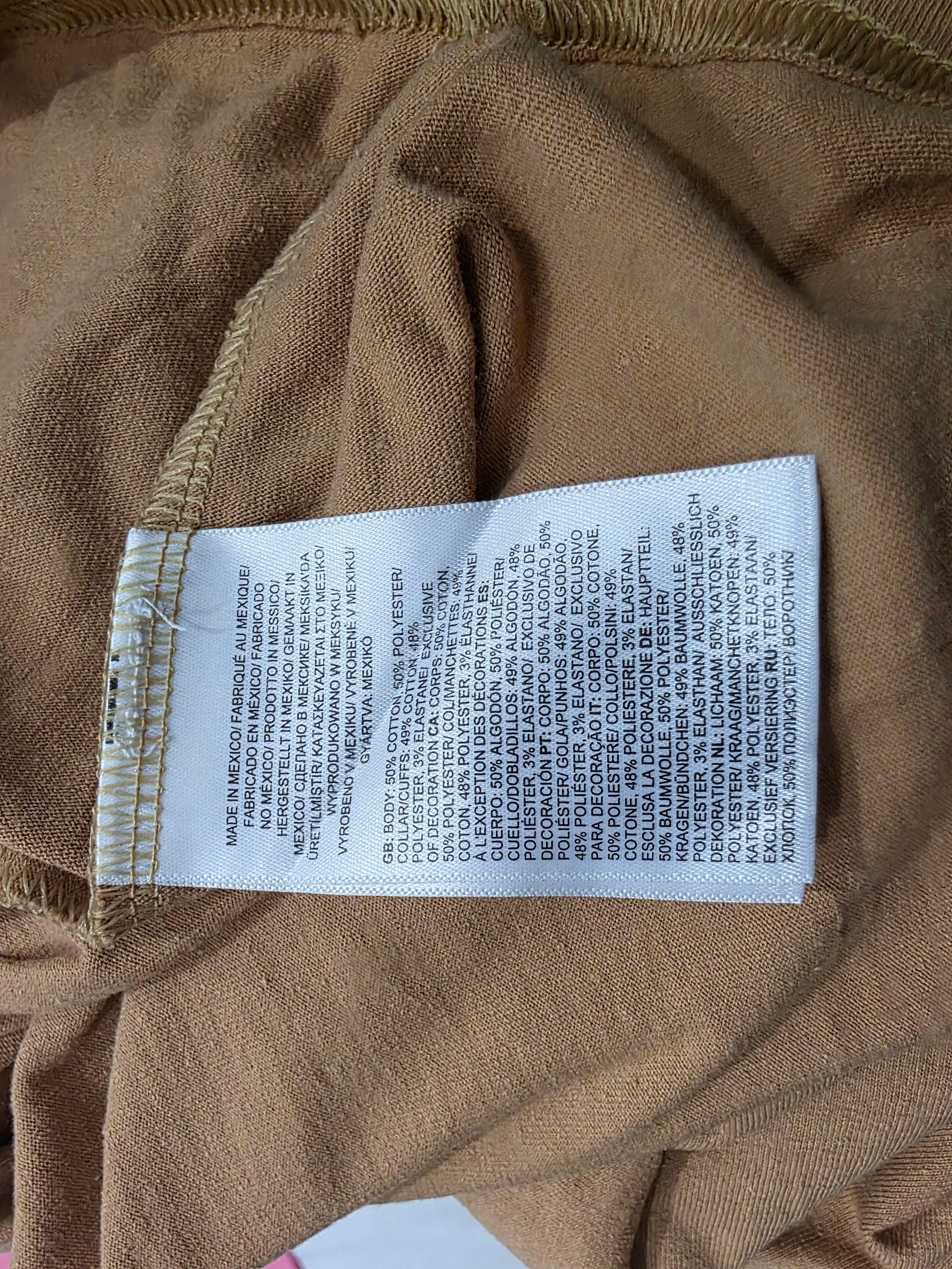 Playera Corta The North Face Color Cafe Mujer Talla Grande