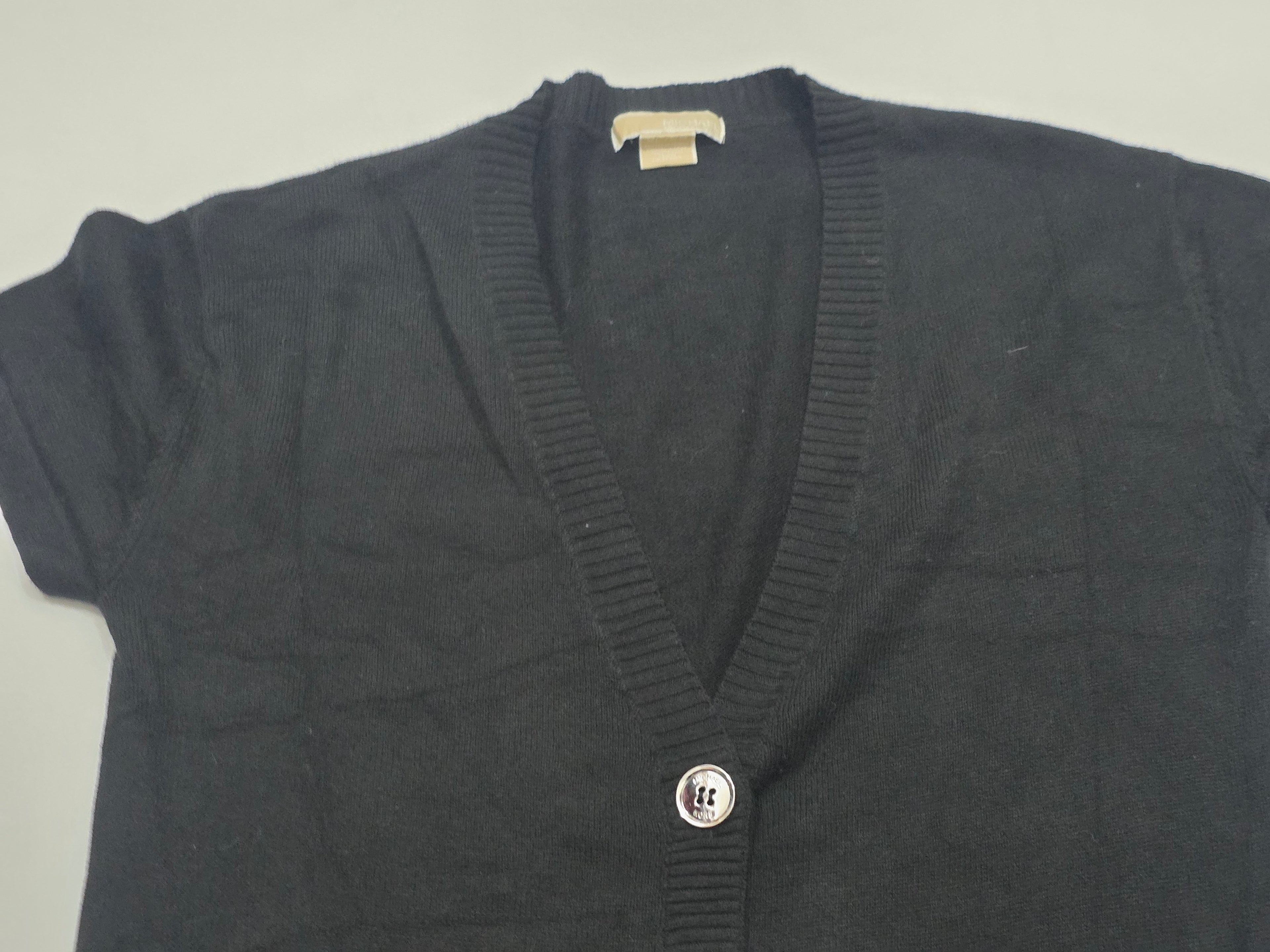 Sueter Manga Corta Michael Kors Color Negro Extra Grande