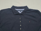 Playera Tommy Hilfiger Mujer Extra Grande Azul Larga Polo