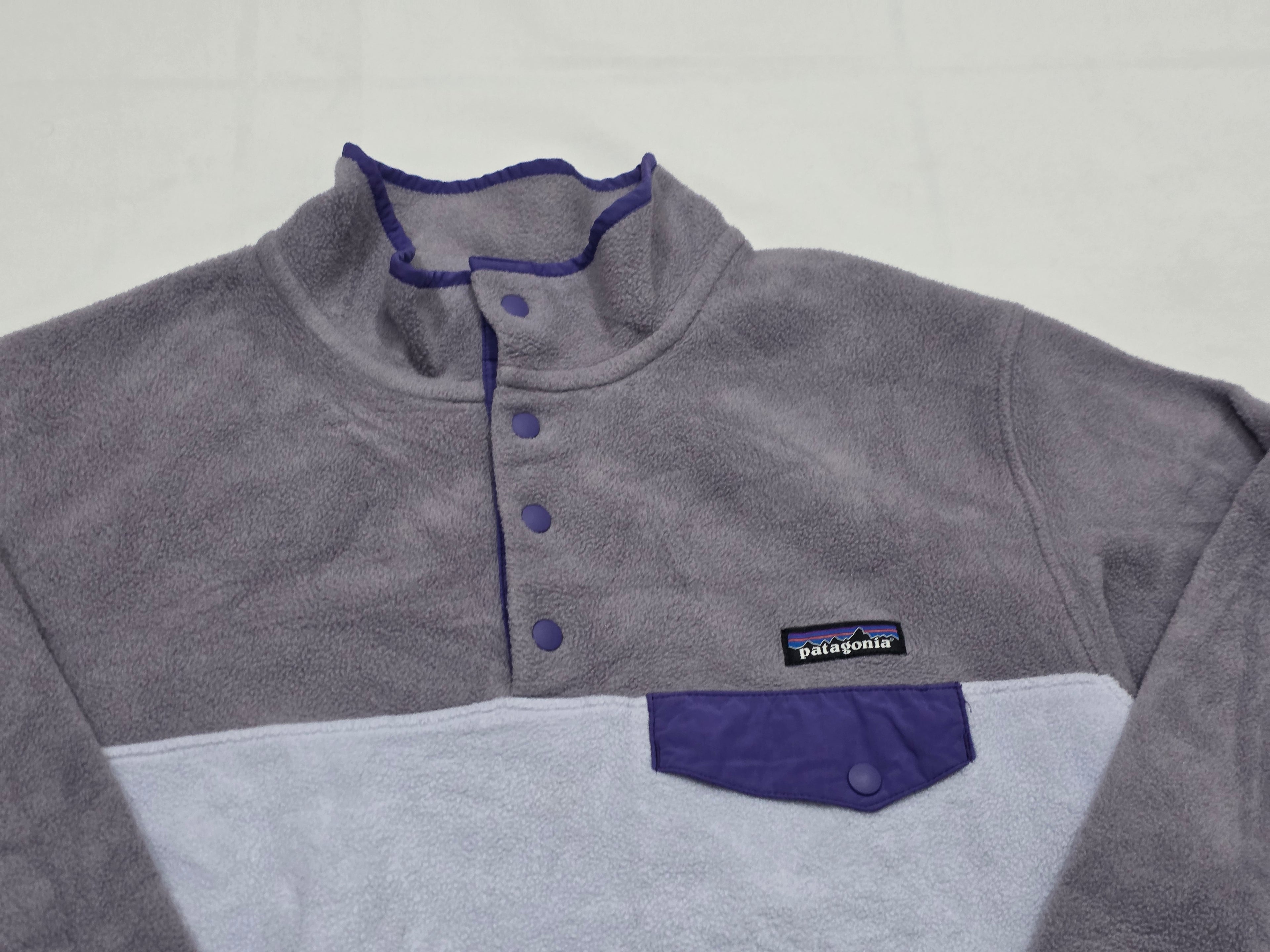 Chamarra Patagonia De Mujer Talla Extra Grande Morado