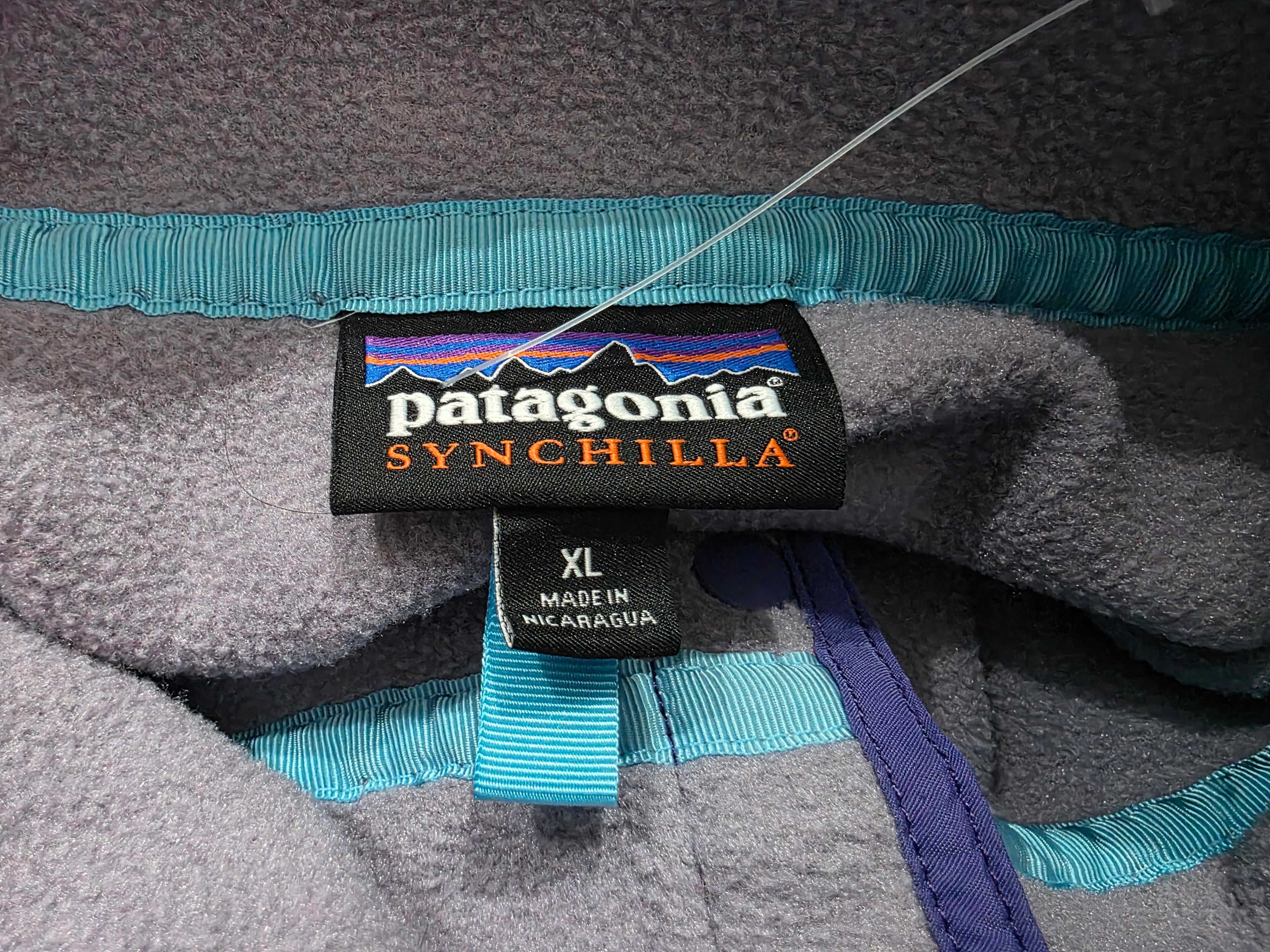 Chamarra Patagonia De Mujer Talla Extra Grande Morado