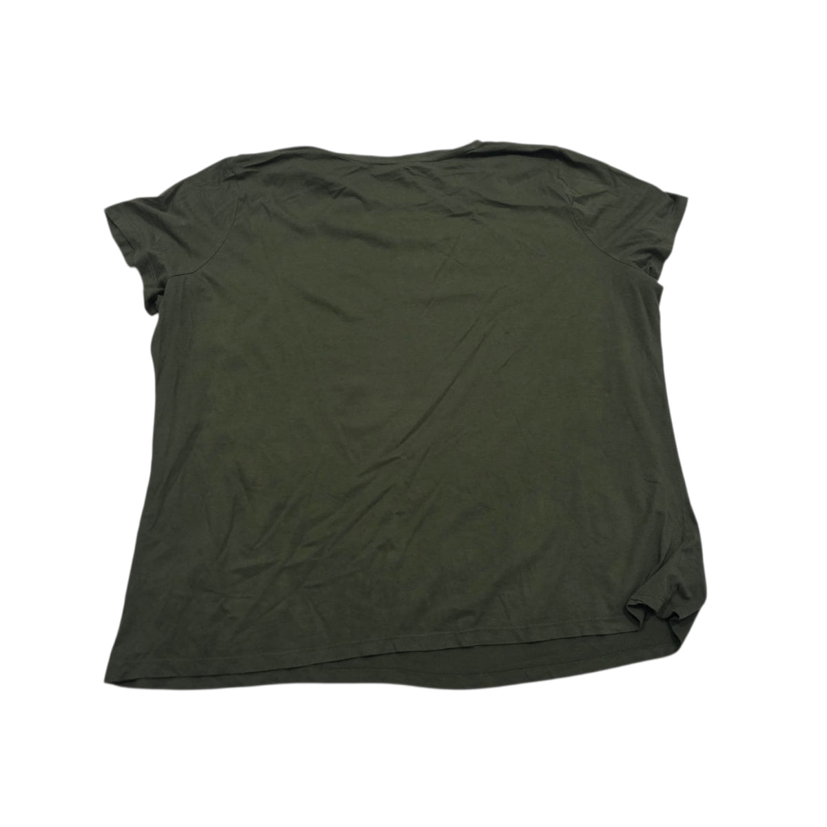 Playera Ralph Lauren De Mujer Talla 2x Color Verde Opaco