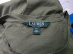 Playera Ralph Lauren De Mujer Talla 2x Color Verde Opaco