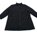 Chamarra Ralph Lauren Mujer Talla 3x Color Negro Con Botones