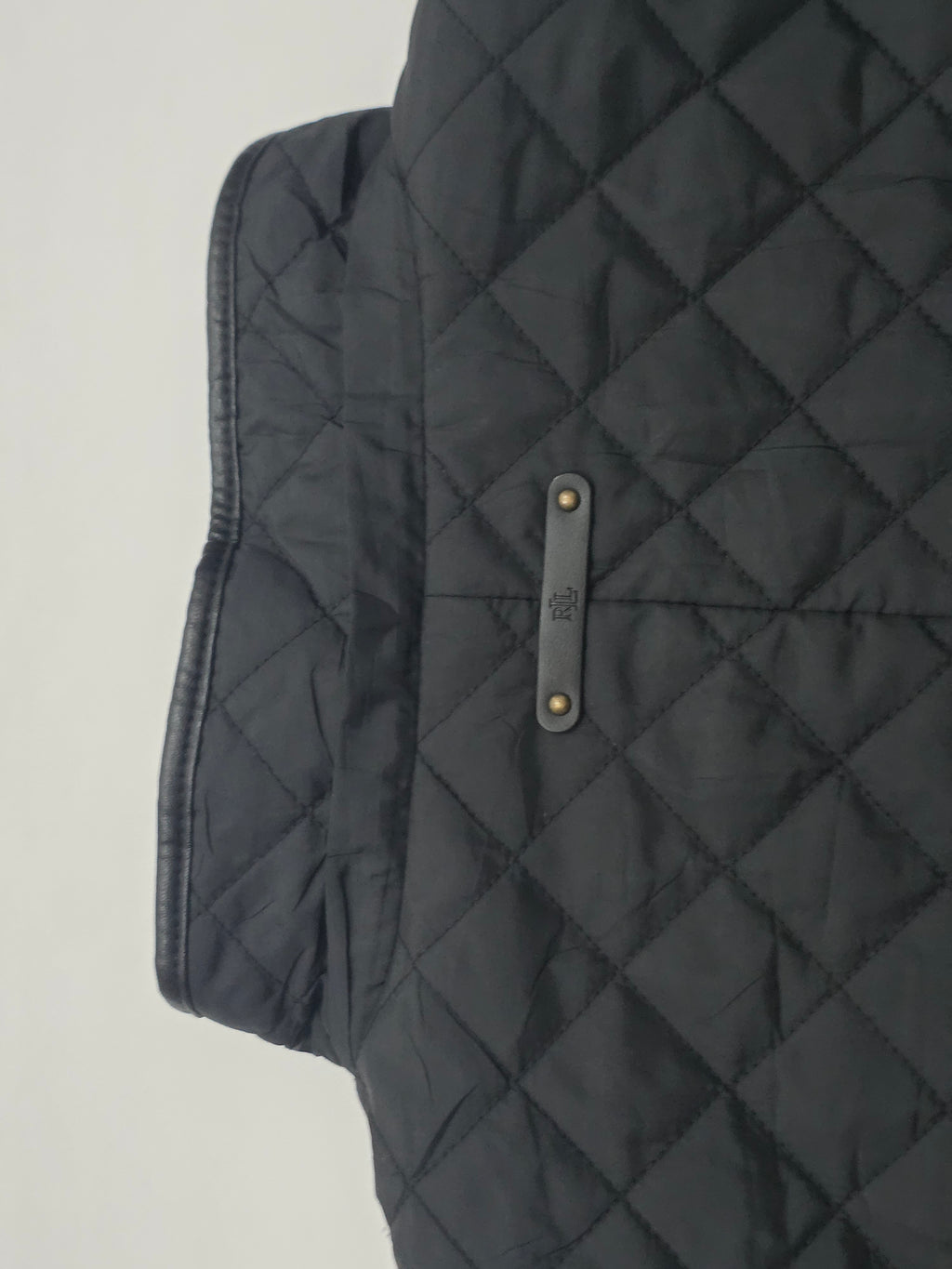 Chamarra Ralph Lauren Mujer Talla 3x Color Negro Con Botones