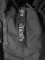 Chamarra Ralph Lauren Mujer Talla 3x Color Negro Con Botones