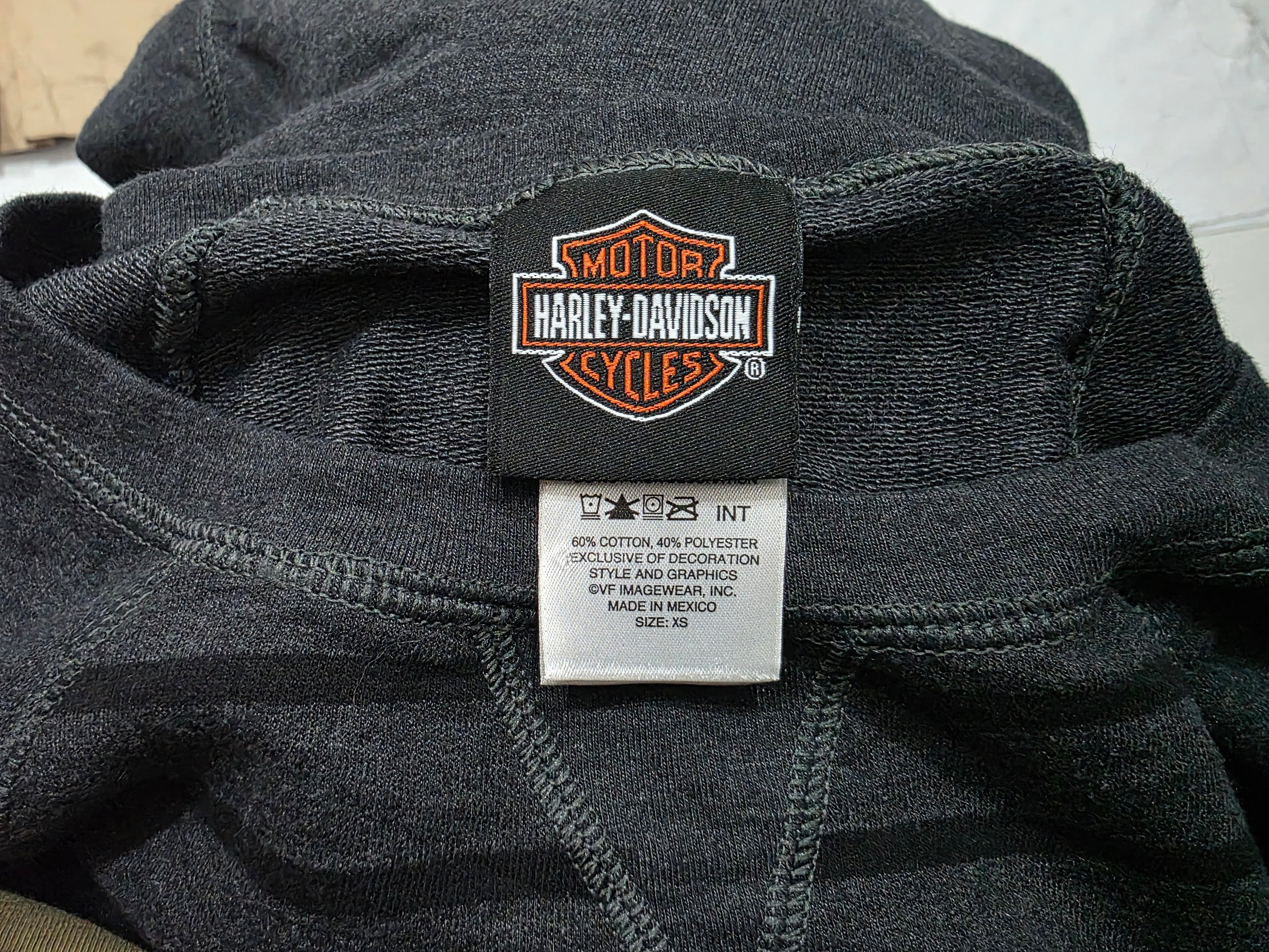 Sudadera Ligera Harley Davidson De Mujer Extra Chica