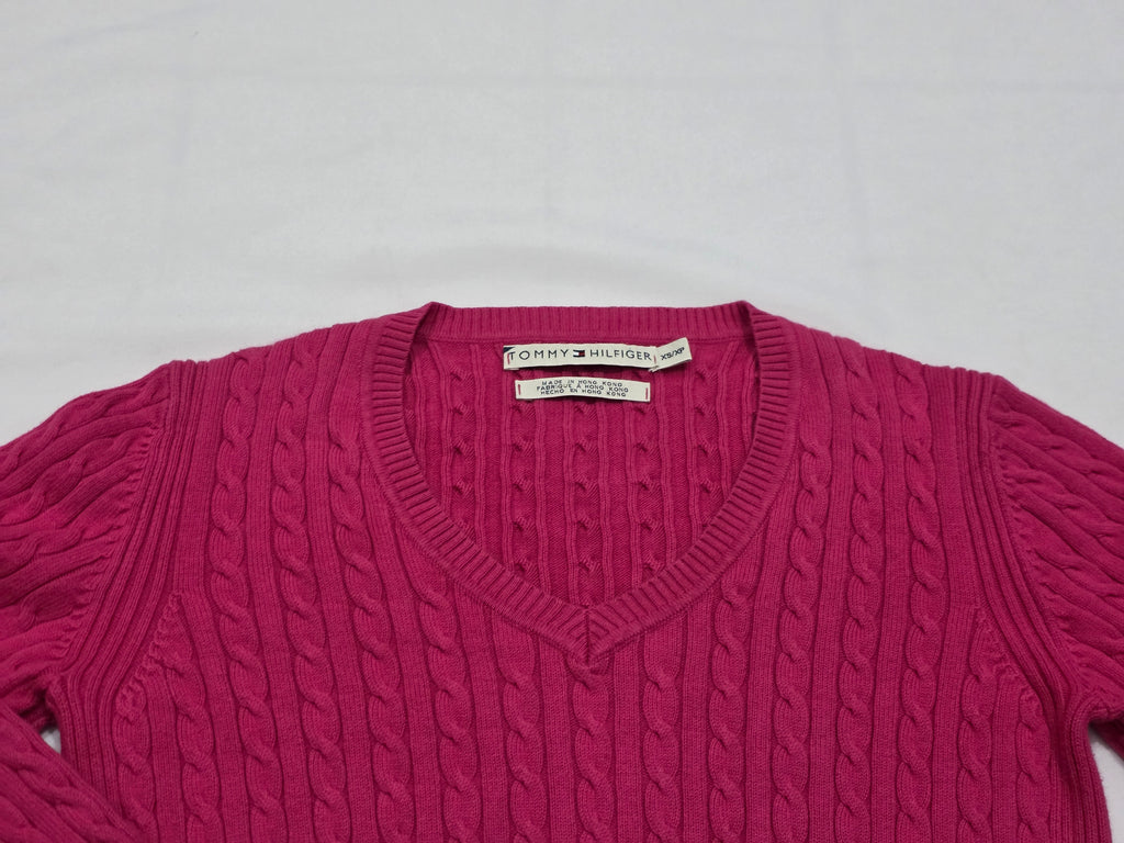 Sueter Tommy Hilfiger De Mujer Extra Chico Color Rosa