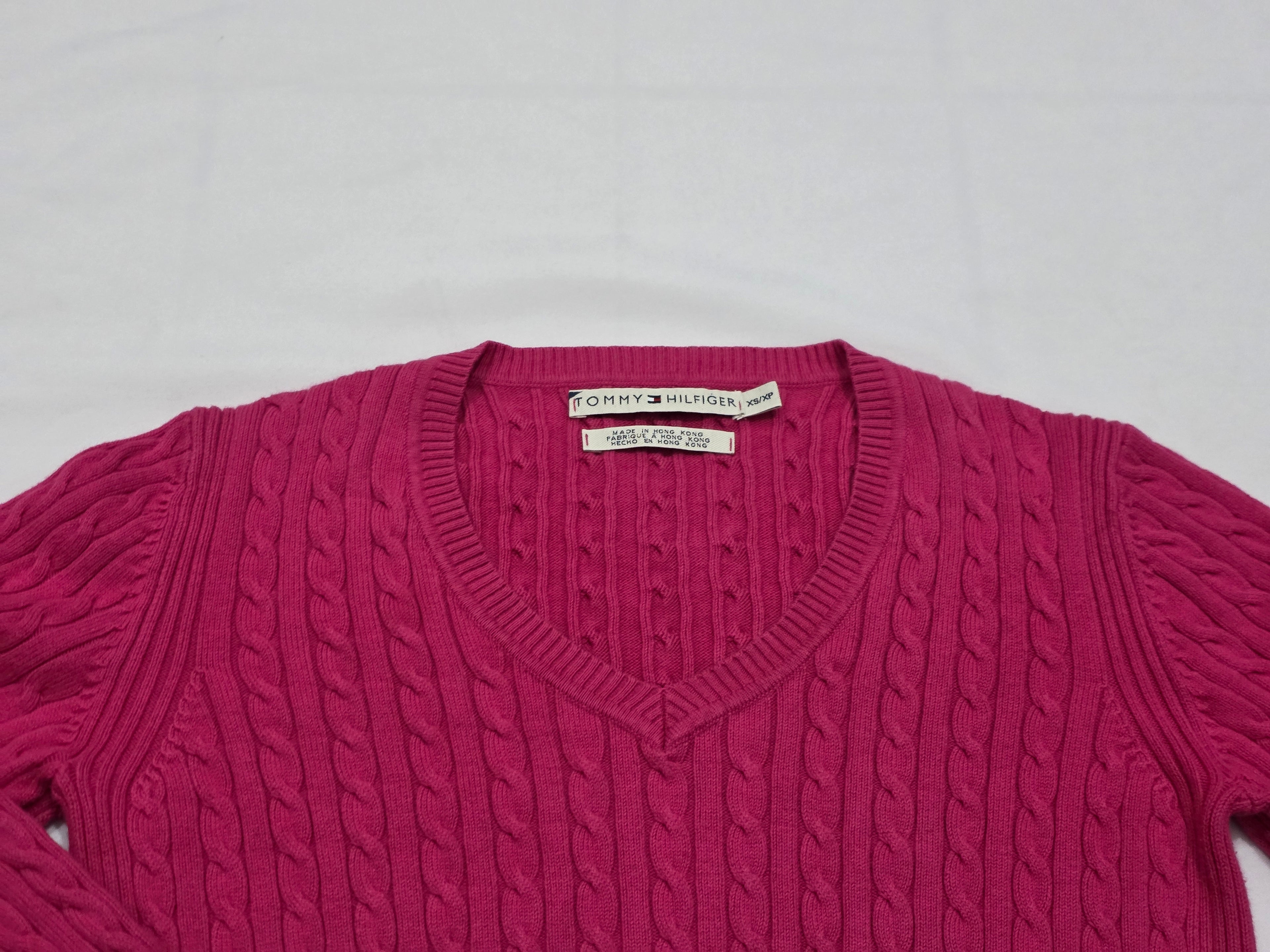 Sueter Tommy Hilfiger De Mujer Extra Chico Color Rosa