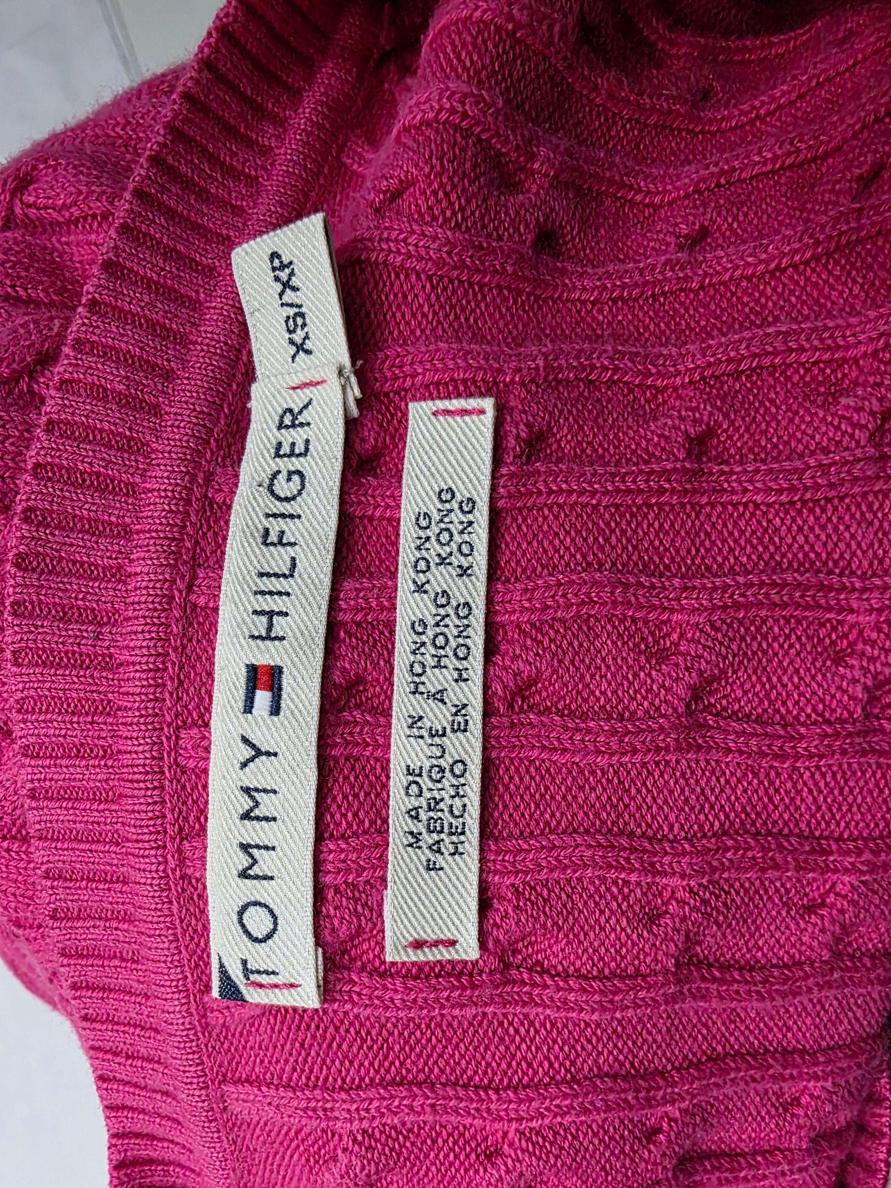 Sueter Tommy Hilfiger De Mujer Extra Chico Color Rosa