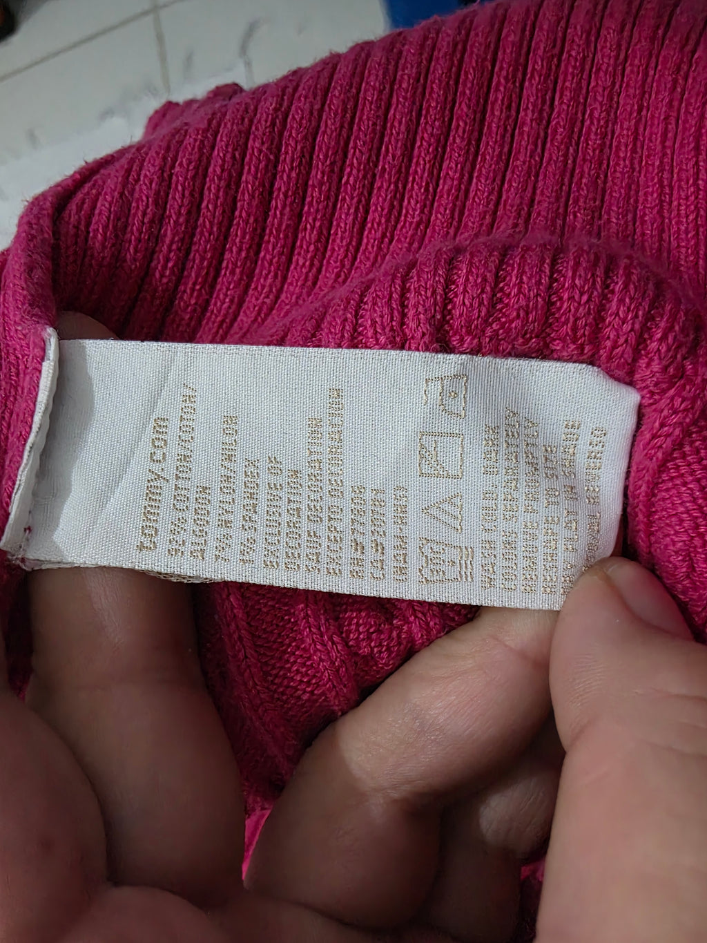 Sueter Tommy Hilfiger De Mujer Extra Chico Color Rosa