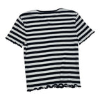 Playera Tommy Hilfiger Extra Chica Rayada Manga Corta