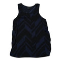 Blusa Armani Exchange Extra Chica Azul Con Figuras