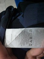Blusa Armani Exchange Extra Chica Azul Con Figuras