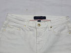 Bermuda De Mezclilla Tommy Hilfiger Mujer 2 Color Blanco