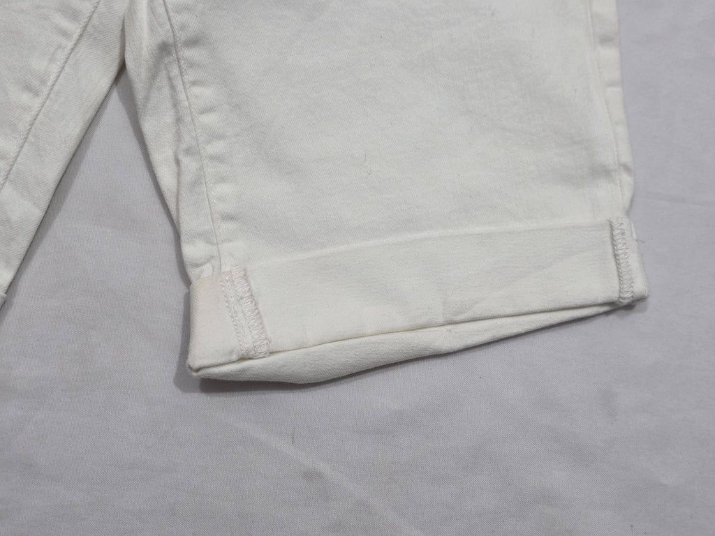 Bermuda De Mezclilla Tommy Hilfiger Mujer 2 Color Blanco