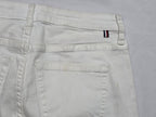 Bermuda De Mezclilla Tommy Hilfiger Mujer 2 Color Blanco