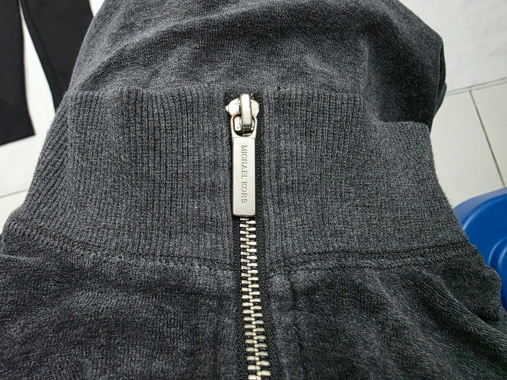 Sudadera Michael Kors De Mujer Chica Terciopelo Color Gris