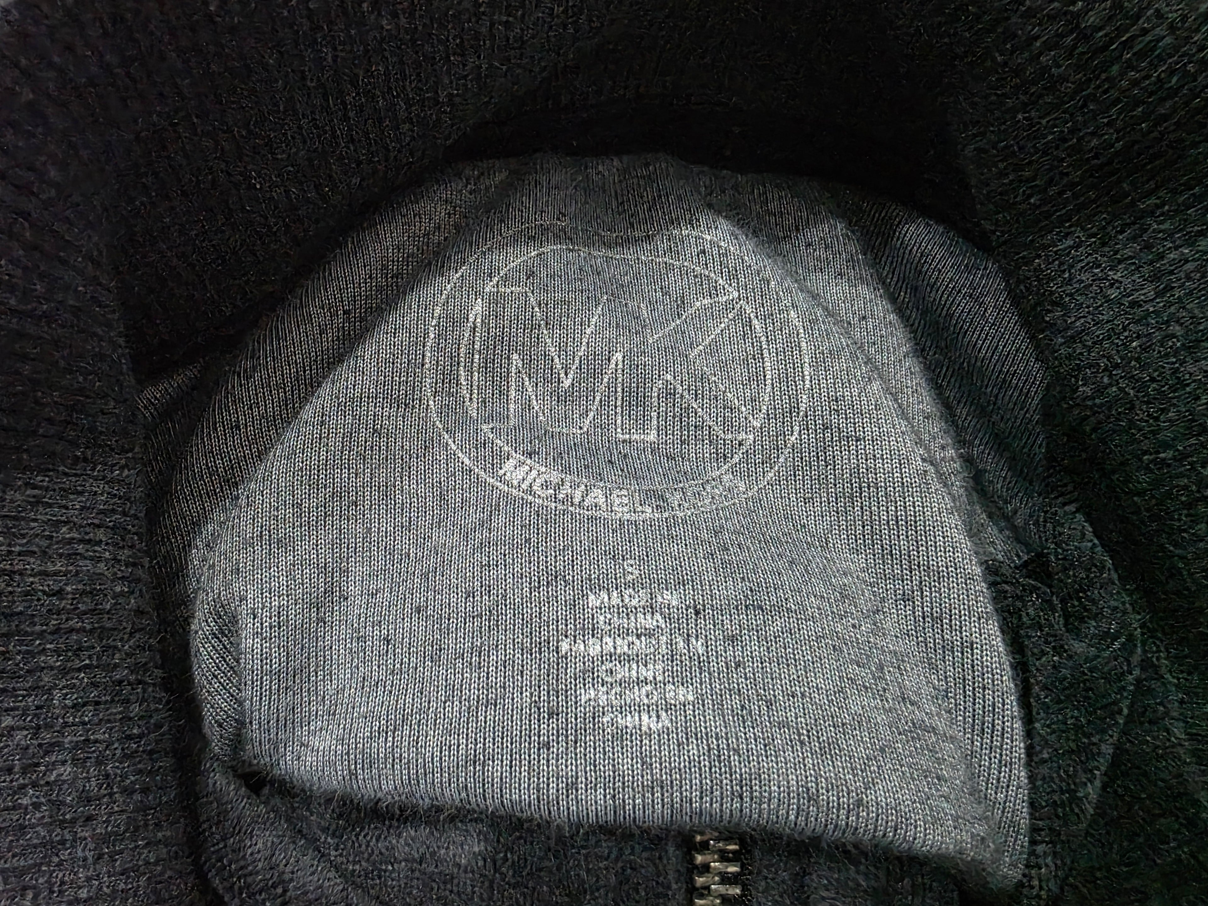 Sudadera Michael Kors De Mujer Chica Terciopelo Color Gris