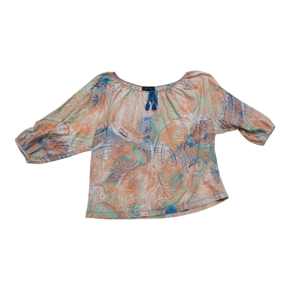 Blusa Multicolor Ralph Lauren Talla Chica Petite
