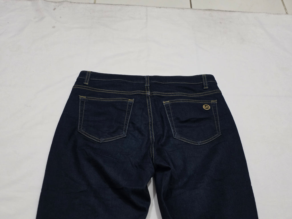 Pantalon Michael Kors De Mujer 8 Izzy Skinny Mezclilla Azul