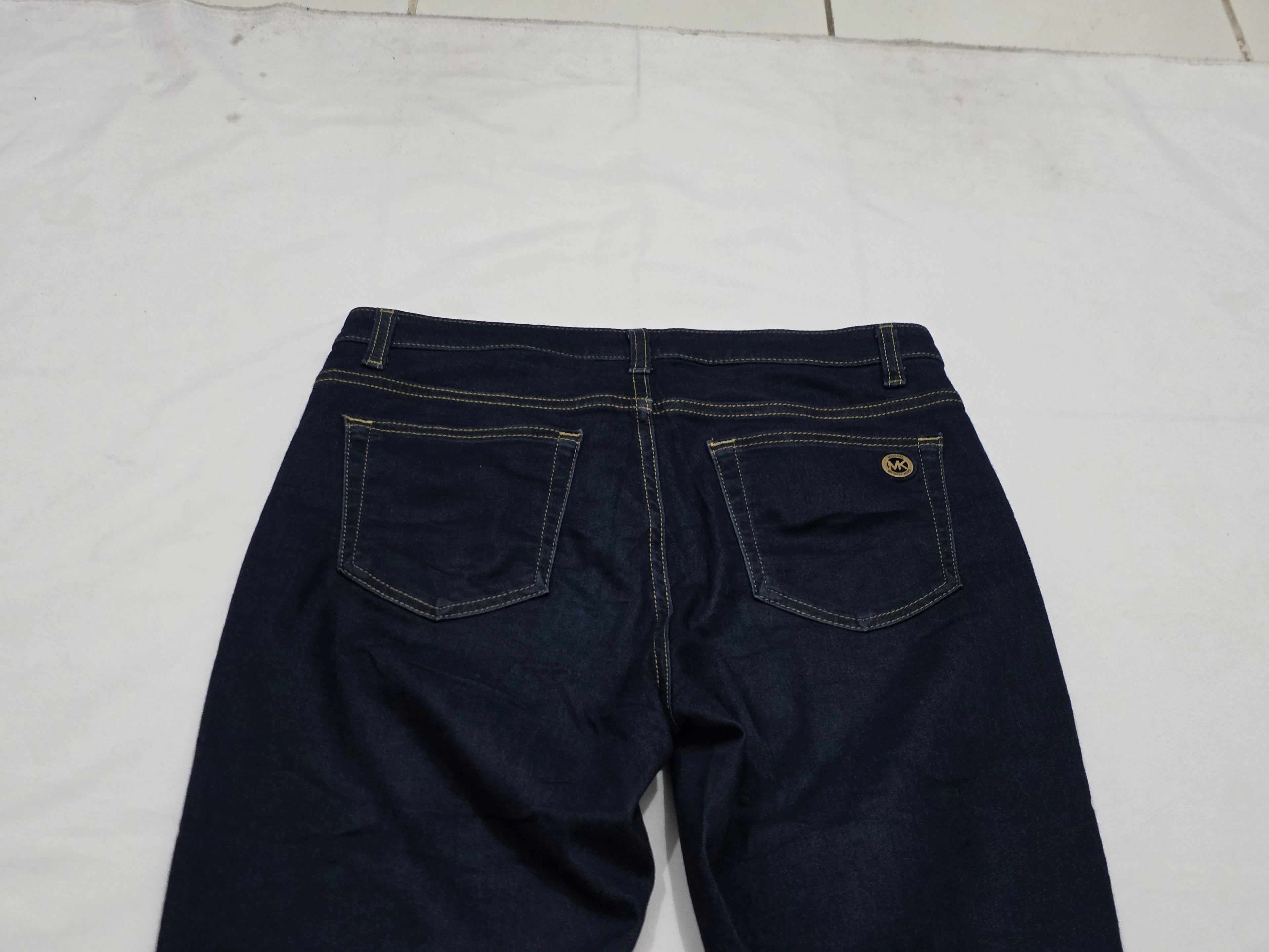 Pantalon Michael Kors De Mujer 8 Izzy Skinny Mezclilla Azul