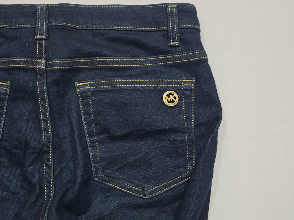 Pantalon Michael Kors De Mujer 8 Izzy Skinny Mezclilla Azul