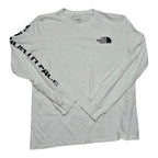 Playera The North Face Mediana Color Blanco Manga Larga