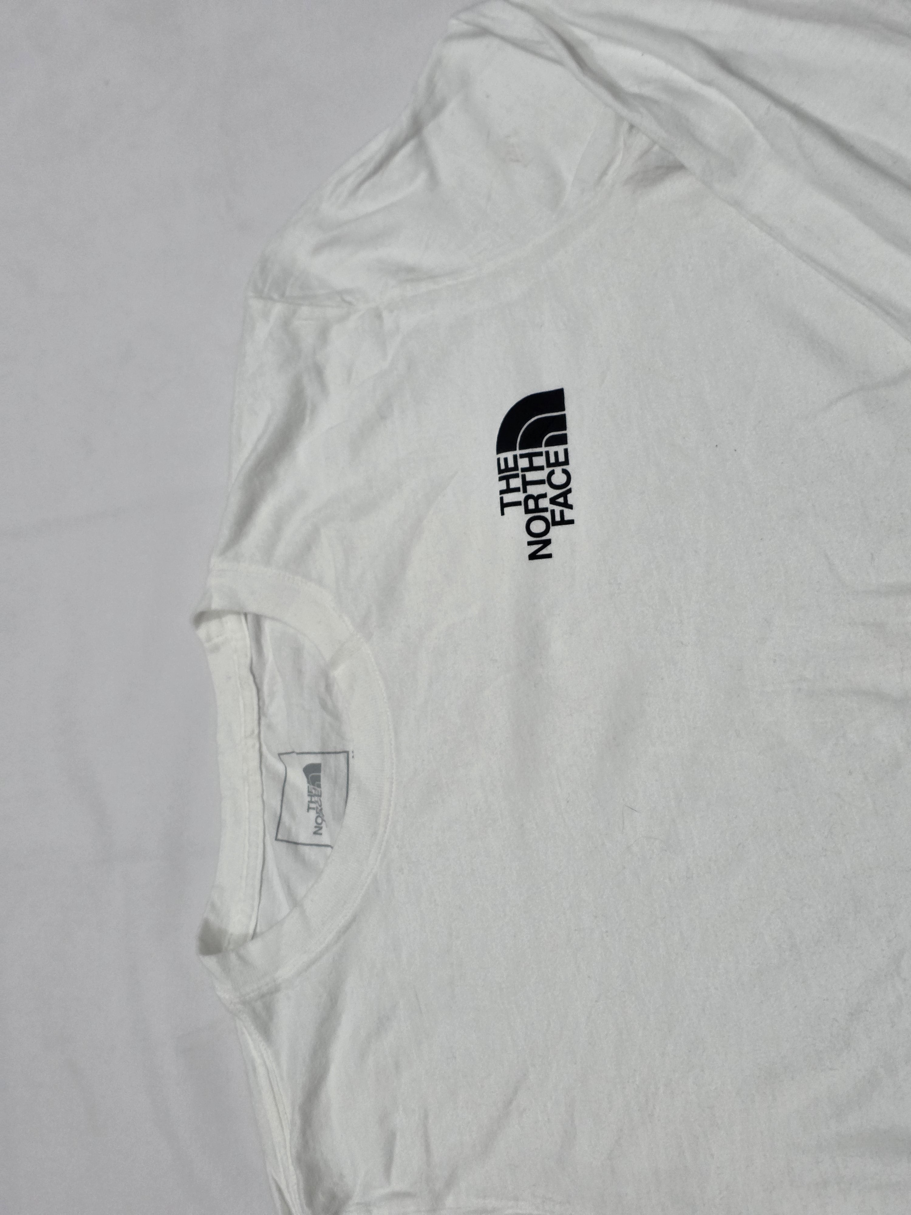 Playera The North Face Mediana Color Blanco Manga Larga