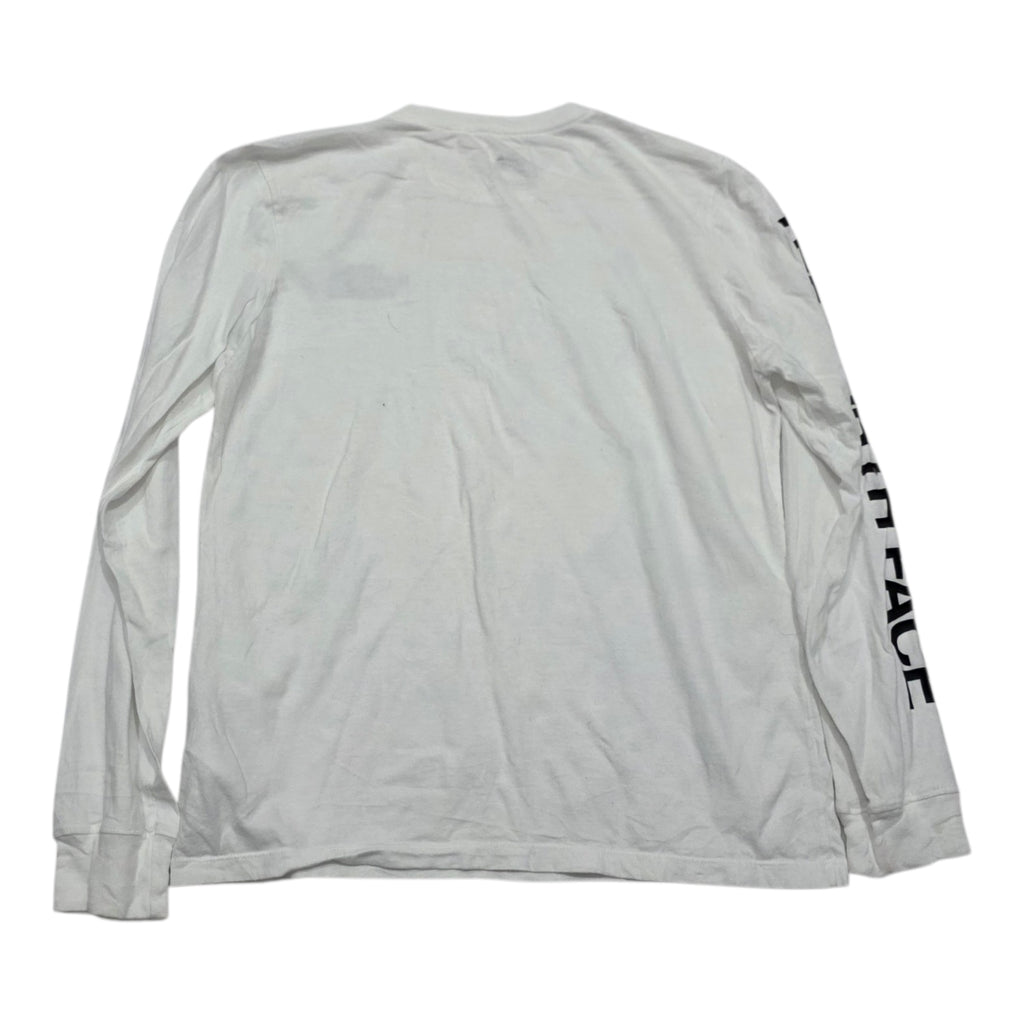 Playera The North Face Mediana Color Blanco Manga Larga