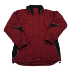 Chamarra Columbia De Mujer Talla Mediana Color Rojo