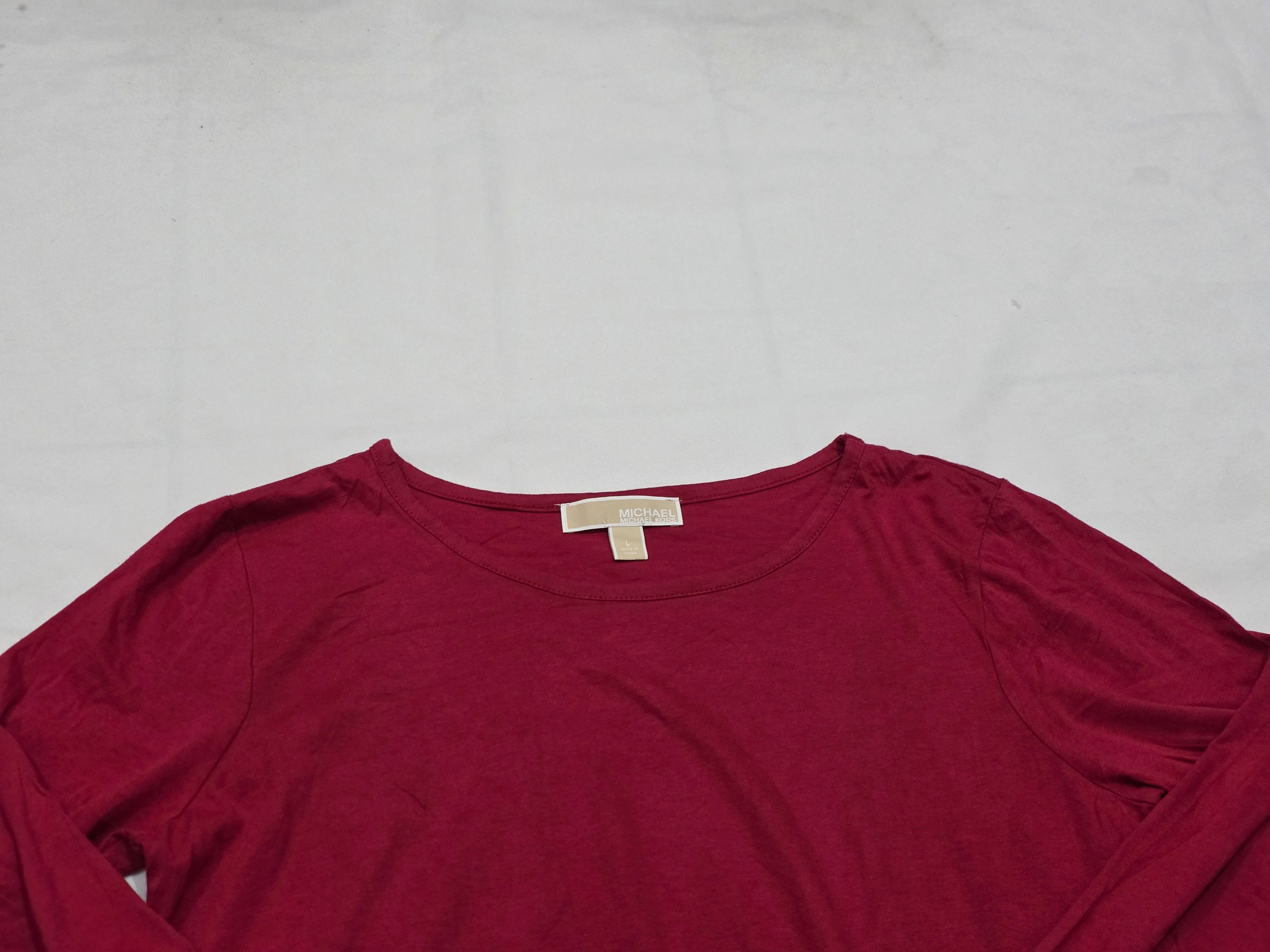 Blusa Michael Kors De Mujer Talla Grande Color Bugambilia