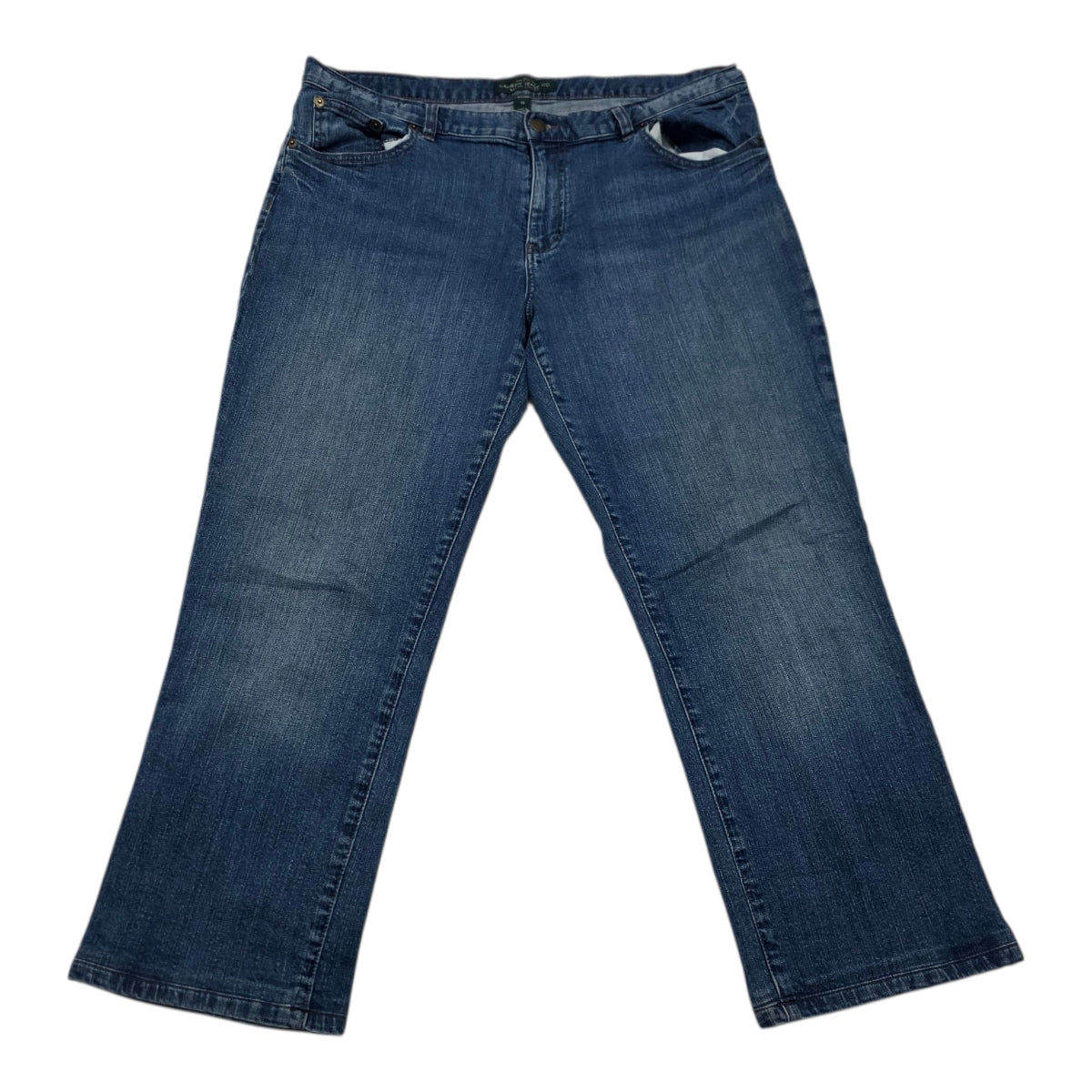 Pantalon Ralph Lauren Jeans Mujer Talla 14 Azul Mezclilla