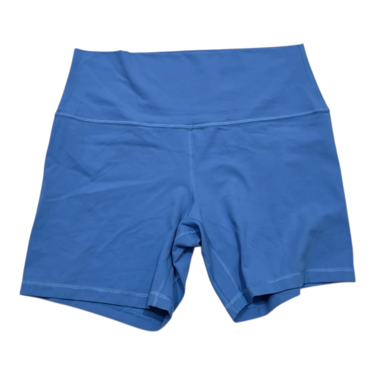 Short Biker Lululemon De Mujer Talla 12 Azul Celeste