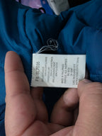 Chamarra Columbia De Mujer Talla Grande Negra Con Azul
