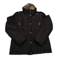 Chamarra Michael Kors Café Con Cuello De Peluche, Talla L
