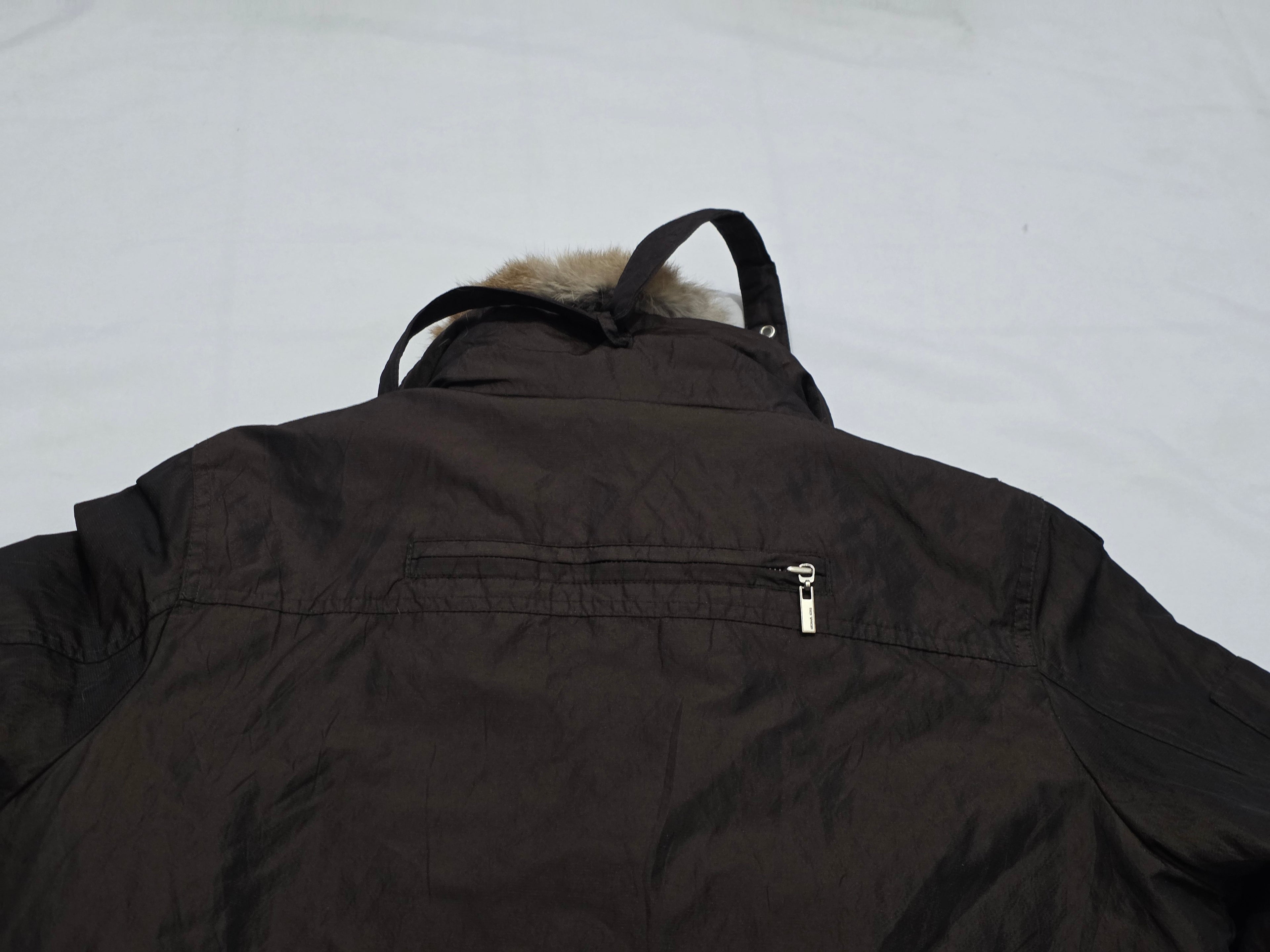 Chamarra Michael Kors Café Con Cuello De Peluche, Talla L